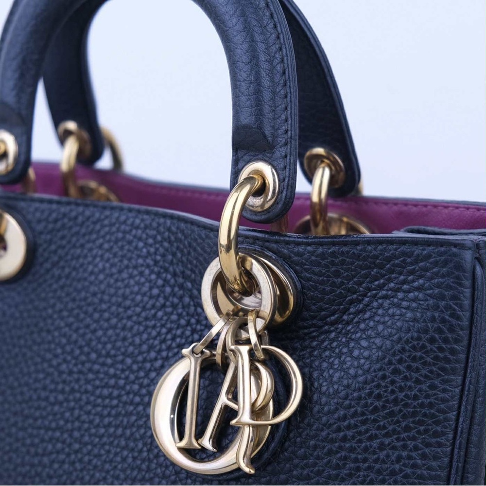 Dior Diorissimo Black Mini Bag with crossbody strap - Picture 10 of 16